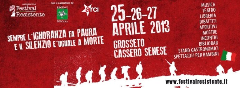 MANIFESTAZIONI “ Festival Resistente,  XV Edizione