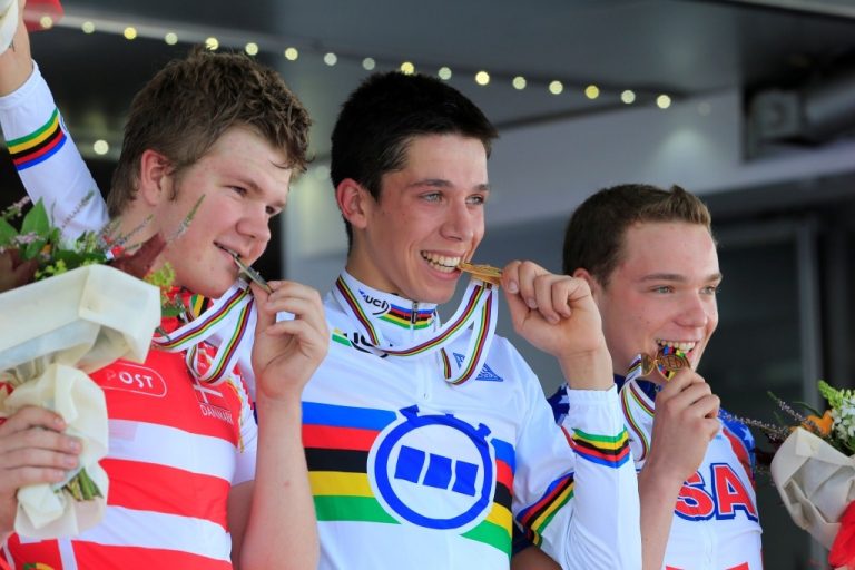 CAMPIONATI MONDIALI CICLISMO “ Oro belga nella cronometro indivuale Uomini Junior