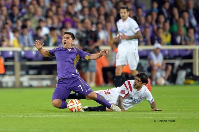 EUROPA LEAGUE, svanisce il sogno viola, Fiorentina ko contro il Siviglia. LE IMMAGINI