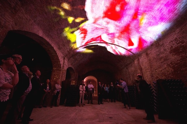 Cantine Bosca, percorso hi-tech con luci suoni e spumante