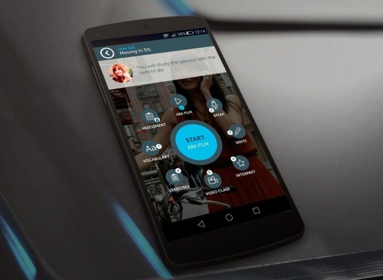 App per imparare l’inglese attraverso la visione di film da dispositivi mobili
