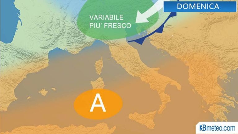 METEO – L’estate si rafforza, sole e caldo con solo qualche temporale al nord. LE PREVISIONI