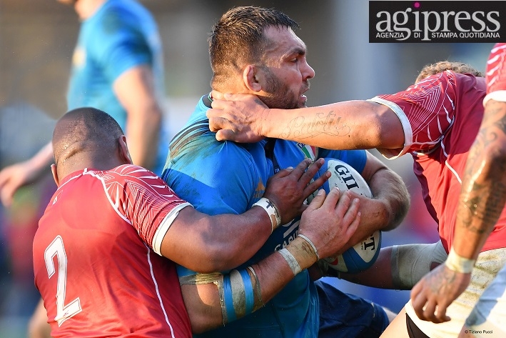 RUGBY – Italia beffata nel finale, con il Tonga finisce 17-19