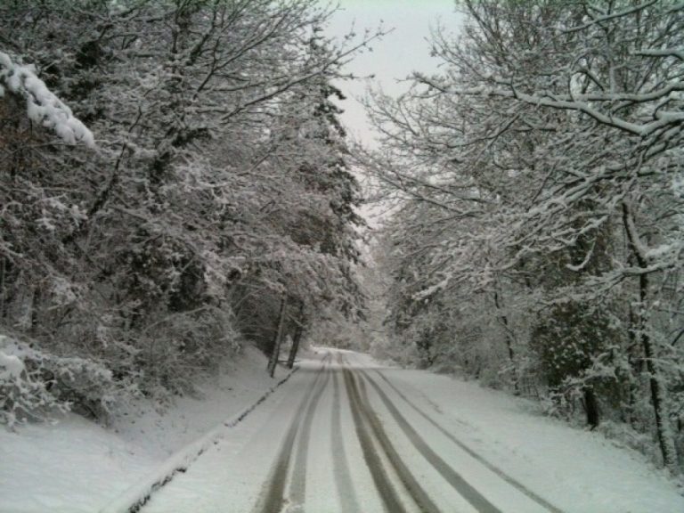 Pioggia, vento e neve sulla Toscana