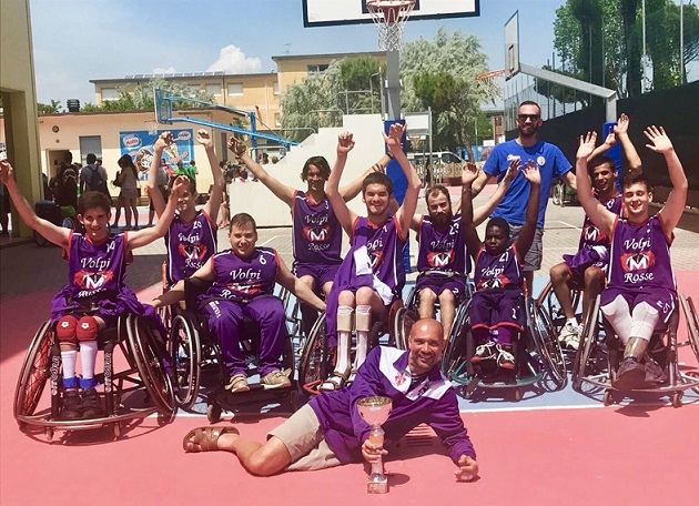 Basket in carrozzina, Volpi Rosse Menarini campioni nazionali dell’UISP