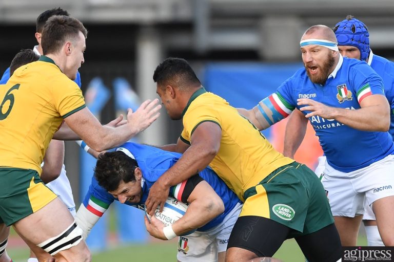 RUGBY: TEST-MATCH 2018, A PADOVA L’AUSTRALIA SUPERA 26 A 7 L’ITALIA