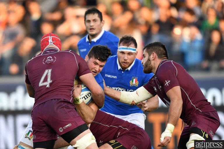 Rugby, Italia-Georgia 28-17. Vedi la galleria immagini