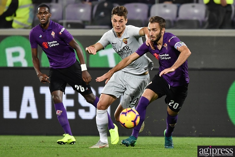 FIORENTINA-ROMA: E’ PAREGGIO AL FRANCHI 1-1. GALLERIA IMMAGINI