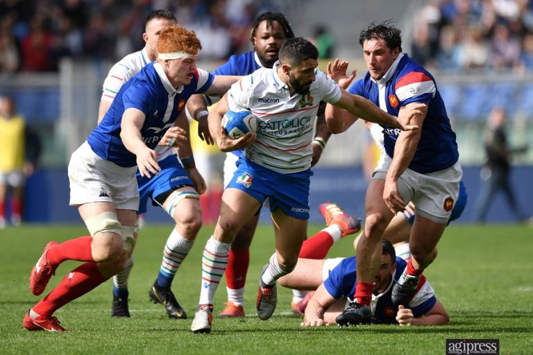 SEI NAZIONI –  La Francia batte l’Italia 25-14 allo stadio Olimpico di Roma