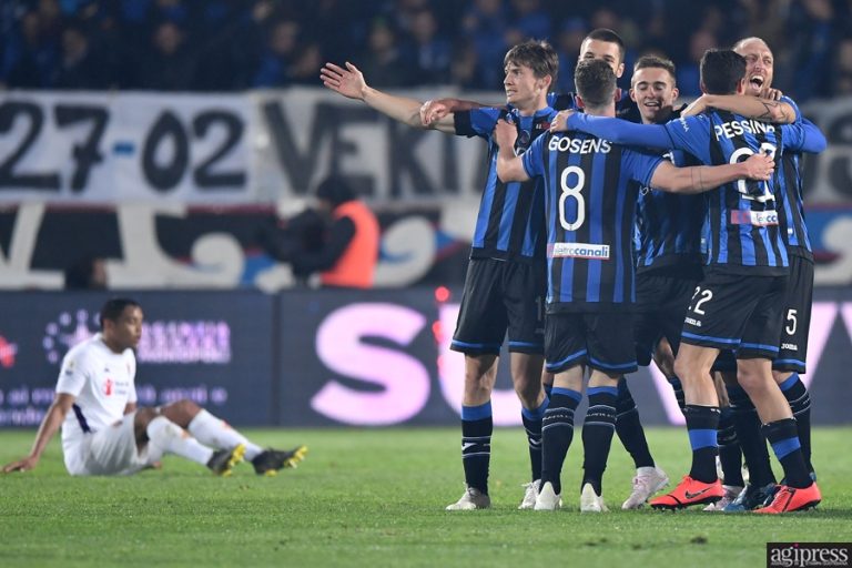 Coppa Italia – L’Atalanta vola in finale, con la Fiorentina è 2-1. IMMAGINI