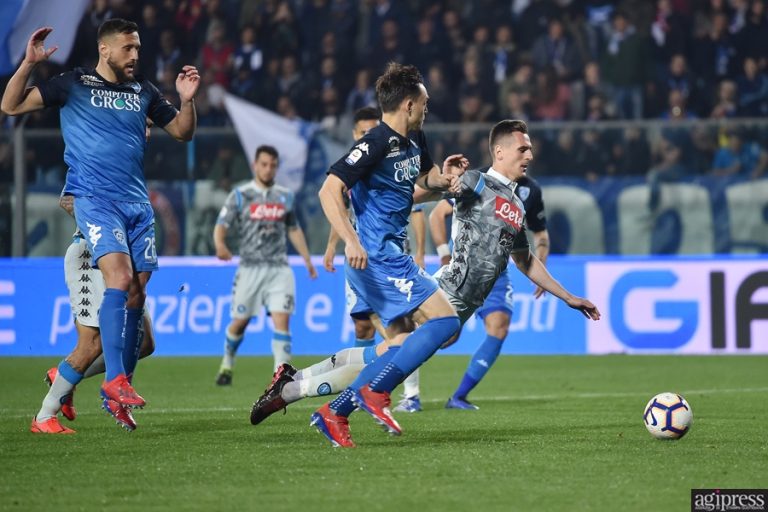 SPORT: EMPOLI-NAPOLI 2-1 GALLERIA IMMAGINI