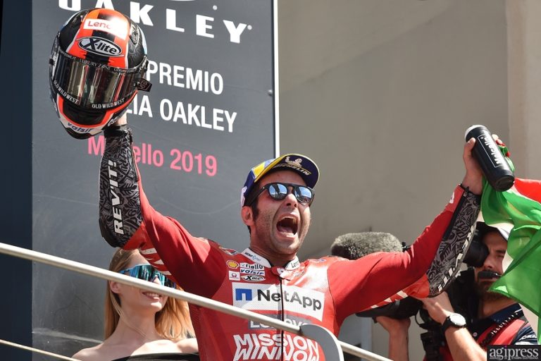 MOTO GP MUGELLO – Il trionfo di Petrucci, davanti a Marquez e Dovizioso. GALLERIA IMMAGINI