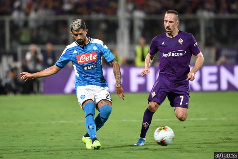 Prima di Serie A scoppiettante, Fiorentina-Napoli 3-4. GALLERIA IMMAGINI