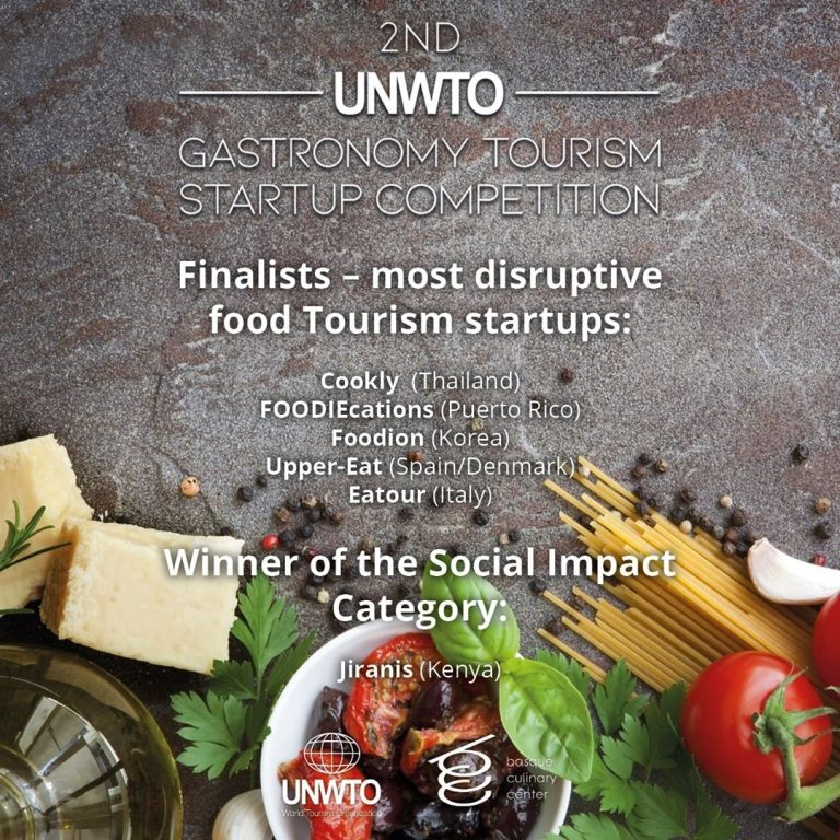 LA START UP ITALIANA EATOUR CONQUISTA L’UNWTO NEL CONCORSO DEDICATO AL TURISMO FOOD E SOSTENIBILITA’