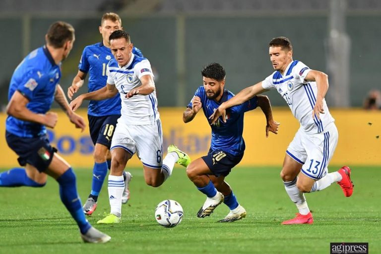 Nations League, è pari tra Italia-Bosnia 1-1