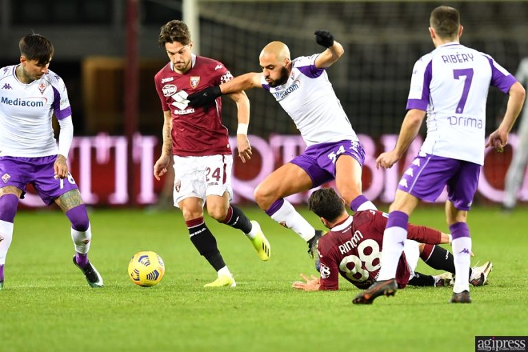 Torino-Fiorentina 1-1 con i viola in 9. GALLERIA IMMAGINI