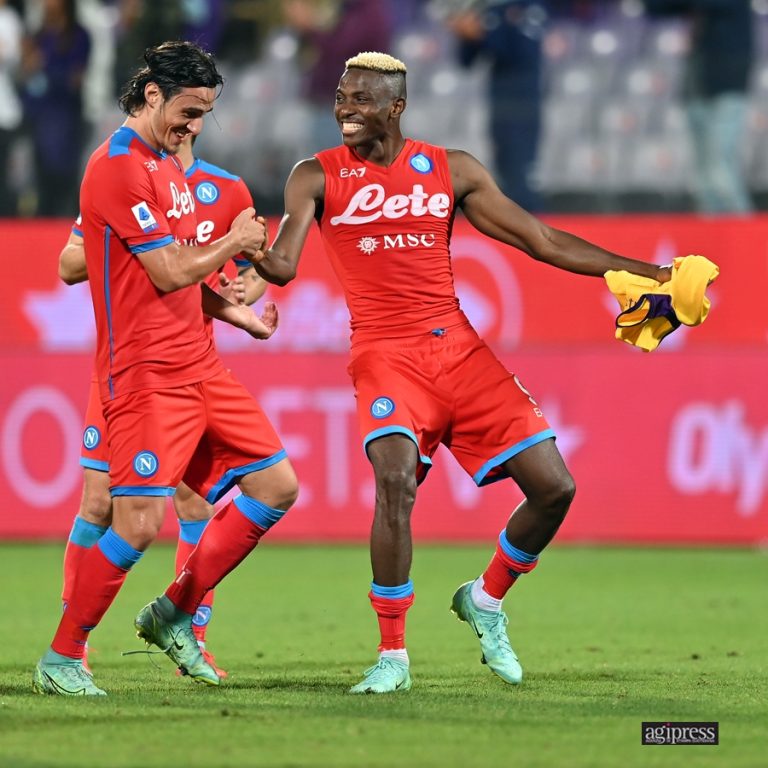 SERIE A – Il Napoli ne fa sette di fila, vince anche contro la Fiorentina. Immagini