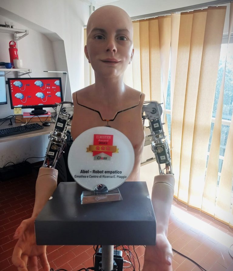 Il robot Abel premiato ai CLASSified Award 2023