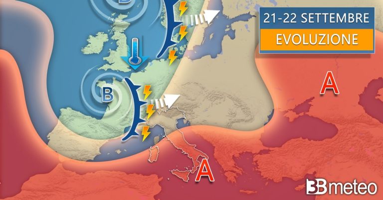 Settimana tra caldo anomalo e temporali