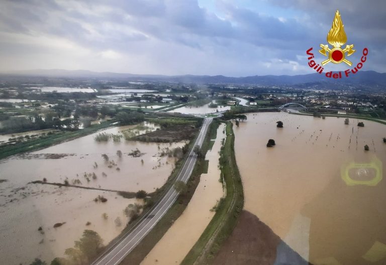 Toscana, continuano le operazioni di soccorso