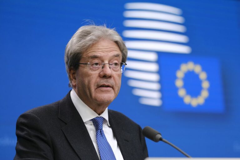 Ue, Gentiloni “Invertire rotta Green Deal sarebbe miope”