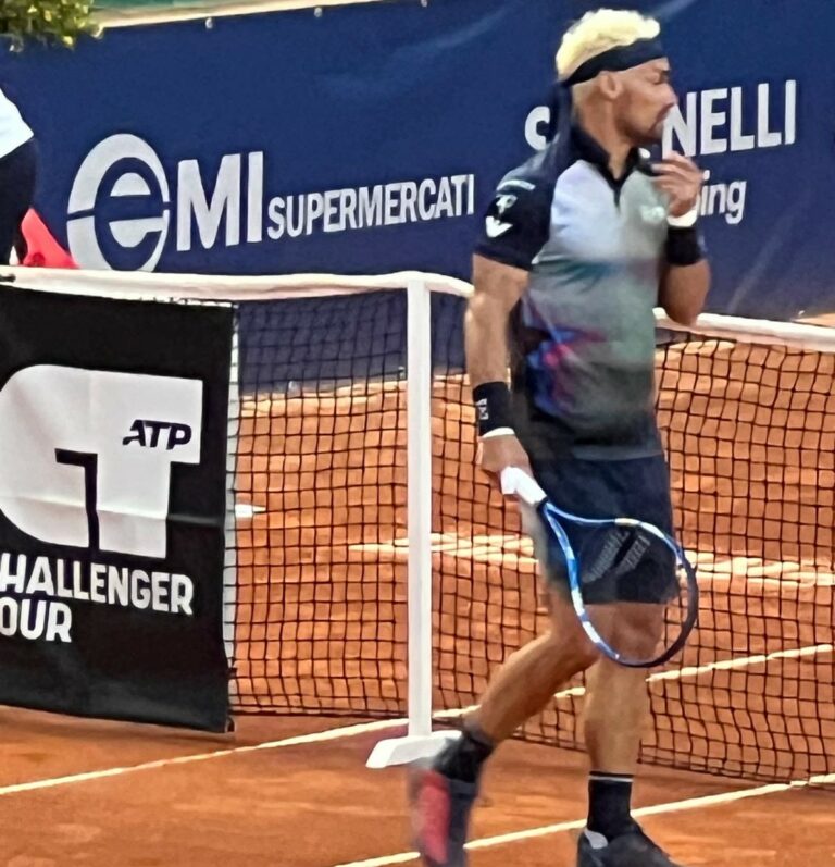 Internazionali di Tennis, Perugia entusiasta del nuovo look di Fognini