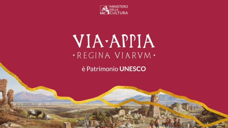 La Via Appia entra nella lista del Patrimonio Mondiale Unesco