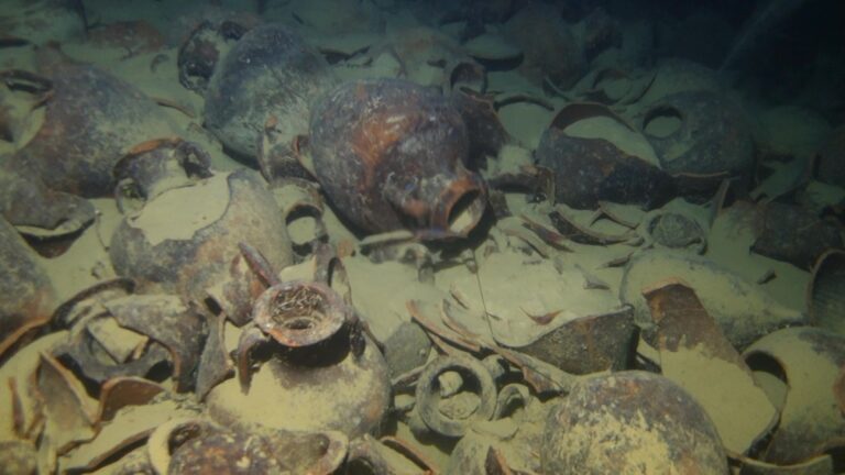 Esplorati relitti di età romana affondati nel Mar Tirreno