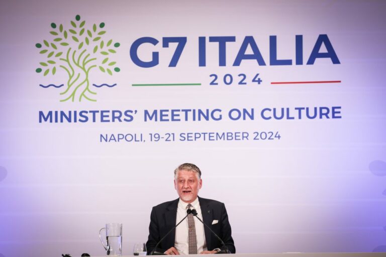 G7 Cultura, Giuli “Coalizione per ricostruire il patrimonio ucraino”