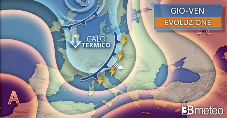 Irrompe l’autunno: piogge, temporali, vento e prima neve sulle Alpi