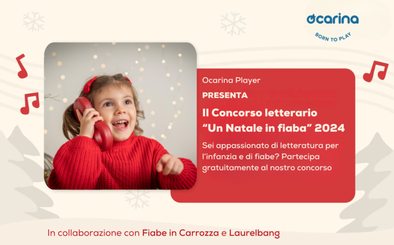 Al via la 3ª edizione del Concorso Letterario Internazionale Ocarina Player “Un Natale in fiaba”