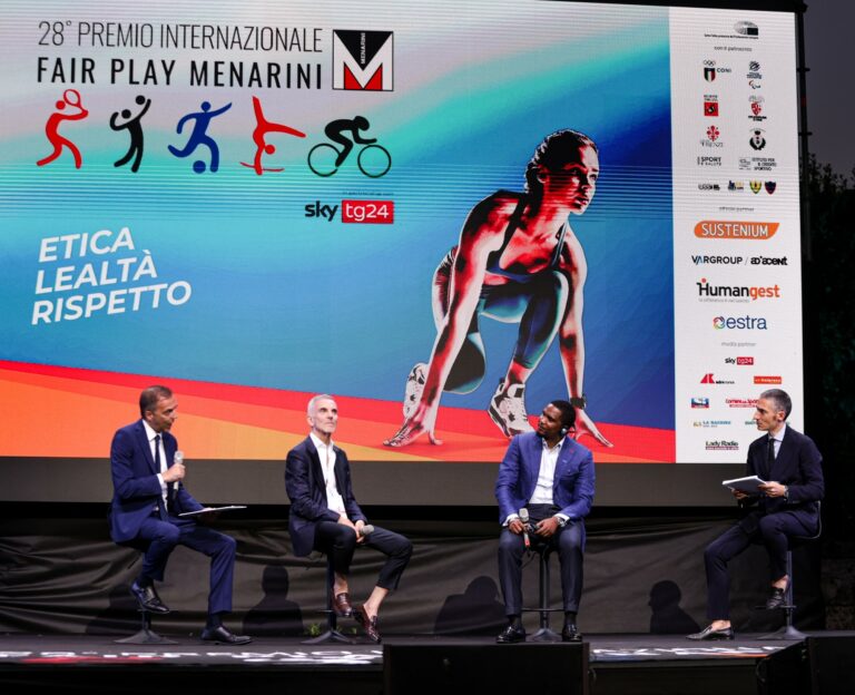 FAIR PLAY MENARINI, parata di stelle dello sport a Palazzo Vecchio