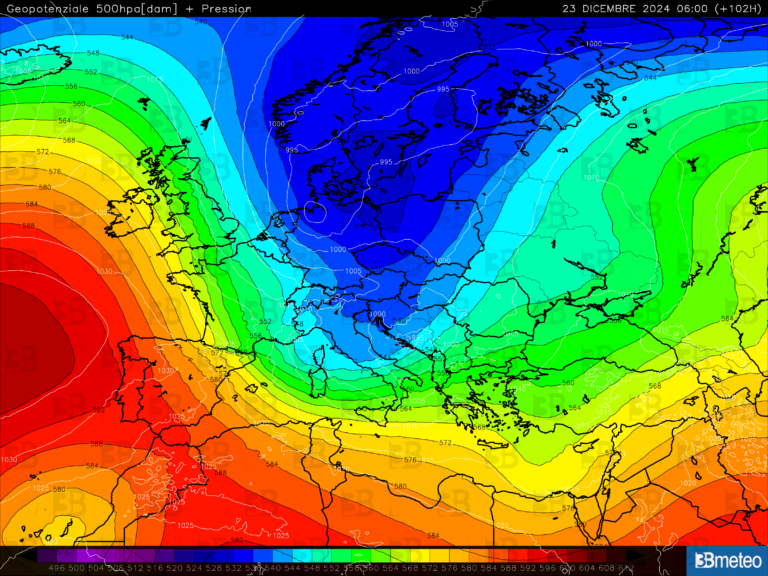 Natale con freddo e neve su gran parte dell’Italia