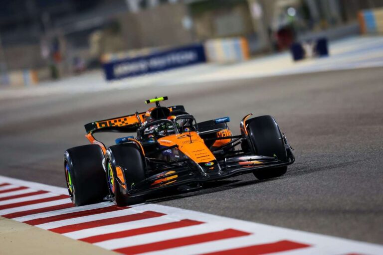 Prima giornata di test a Norris, Leclerc 4° e Hamilton 13°