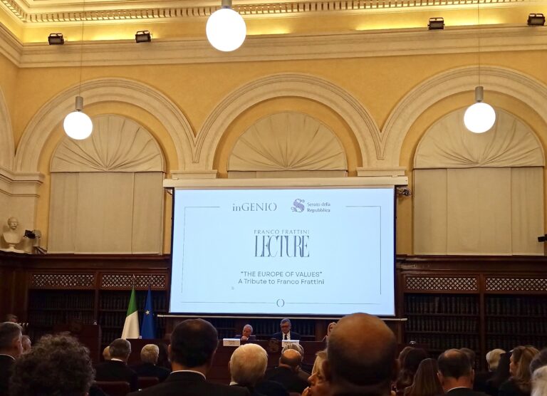 In Senato la prima edizione della ‘Franco Frattini Lecture’